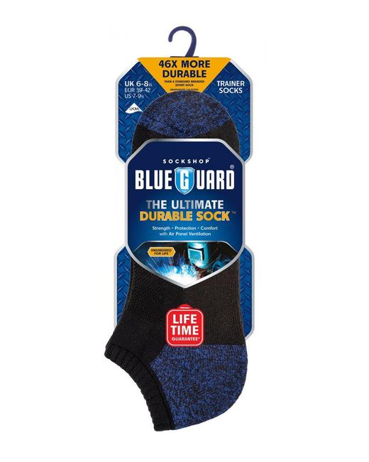 blueguard Blue Quarter Indestructible Work Socks for men