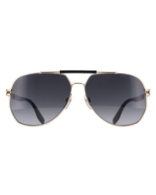 Marc Jacobs Gray Aviator Dark Gradient 673/S Metal