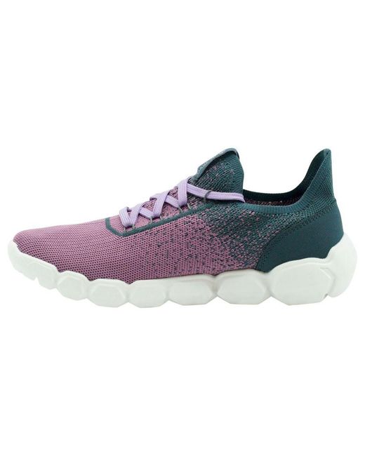 Dare 2b Purple Ladies Hex-At Knitted Recycled Trainers (Dusty)