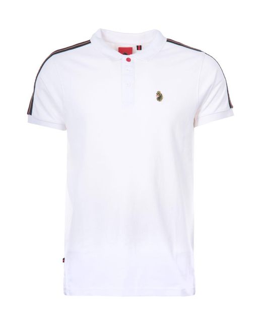 Luke 1977 White New Willtape Polo Cotton for men