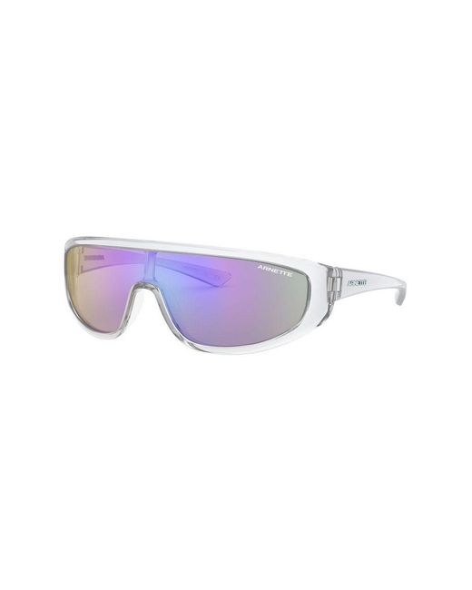 Arnette Purple Transparent Resin Sunglasses