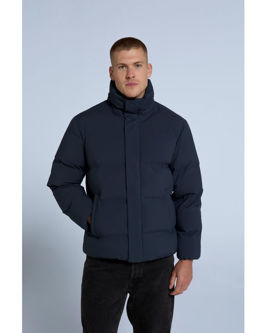Mountain Warehouse Blue 'Nimbus' Padded Jacket Water Resistant Breathable Coat for men