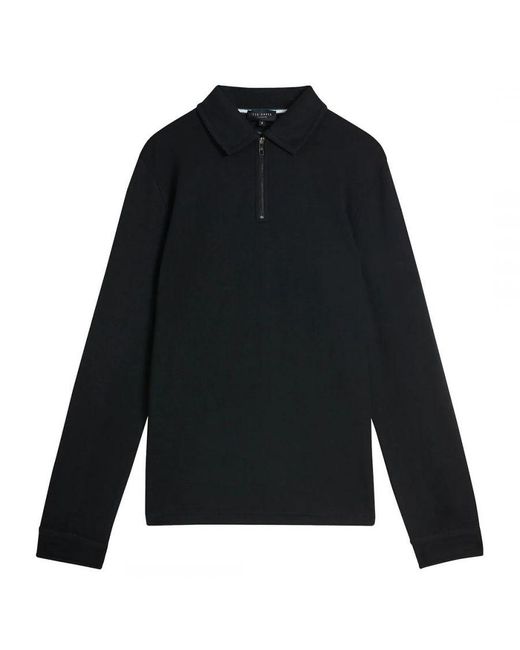 Ted Baker Black Karpol Modal Sweater Modal/Viscose for men