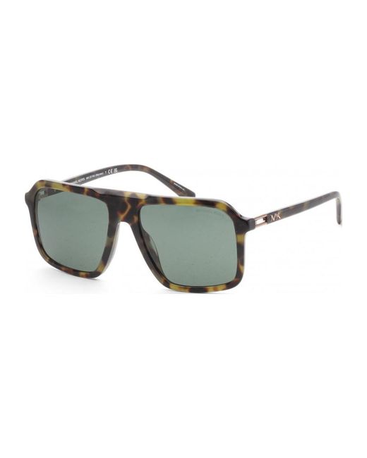 Michael Kors Green Mk2218U-39433H-58 Mk2218U 58 39433H Fashion Sunglasses for men