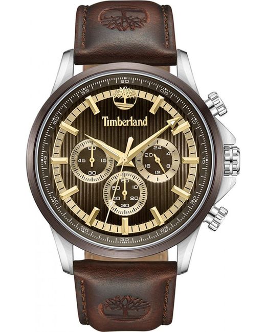 Timberland Gray Tdwgf0054601 Bernardston Watch for men