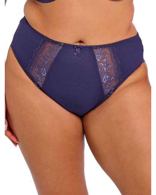 Elomi Blue Morgan High Leg Brief