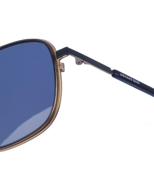 Armand Basi Blue Rectangular Sunglasses Ab12327 for men