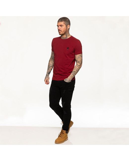 Enzo Red T-Shirt for men