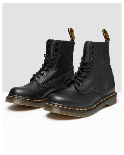 Dr. Martens Black Dr 1460 Pascal Virginia Boots