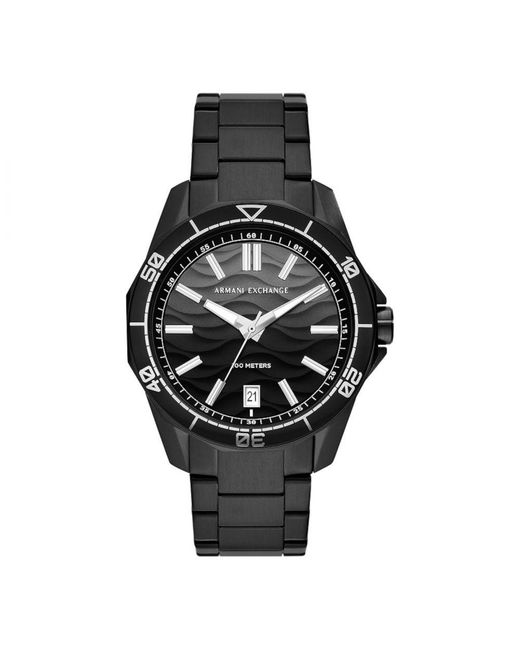 ARMANI EXCHANGE Black Spencer Watch Ax1952 Stainless Steel (Archived) for men