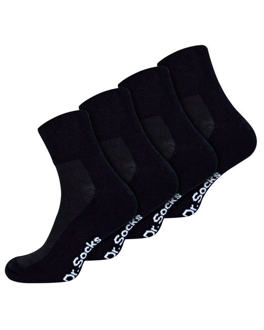 Dr.Socks Blue Bamboo Diabetic Ankle Socks for men