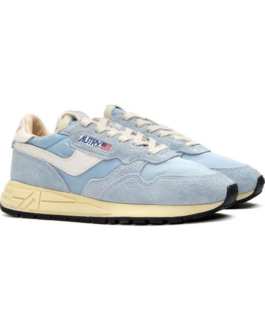 Autry Blue Reelwind Low Trainers