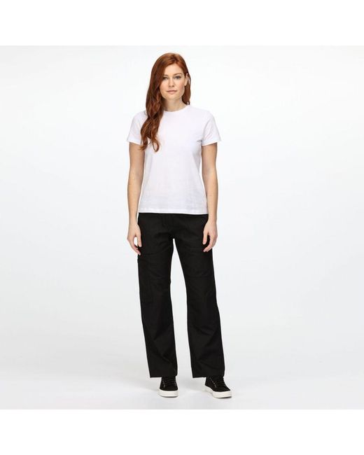 Regatta Black Ladies New Action Water Repellent Trousers