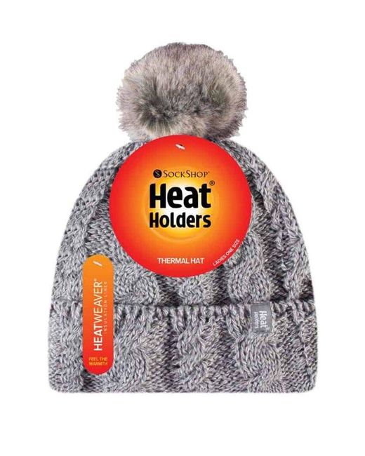 Heat Holders Gray Heat Holders Womens