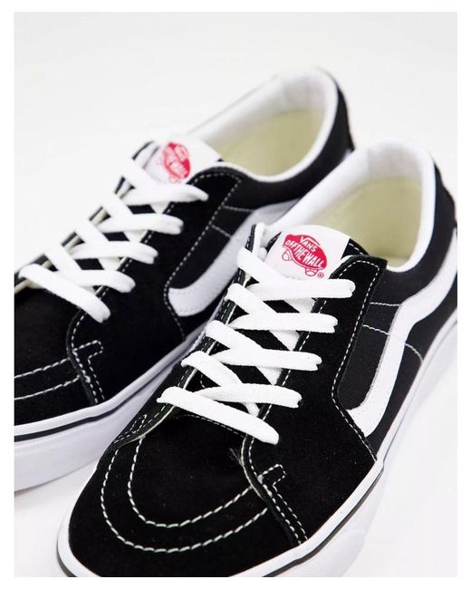 Vans Blue Sk8-Low Trainers