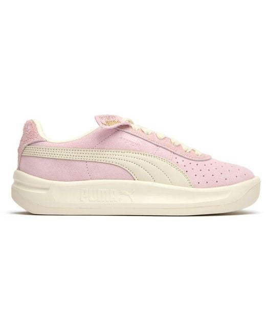 PUMA Pink Gv Special Suede Trainers