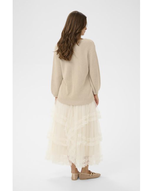 Cream Pullover Crpara Pullover Regular Fit in het Natural
