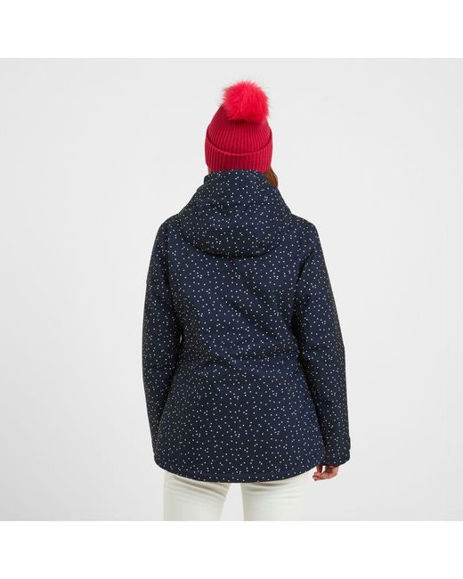 TOG24 Blue Eva Ski Jacket Dark Confetti Print