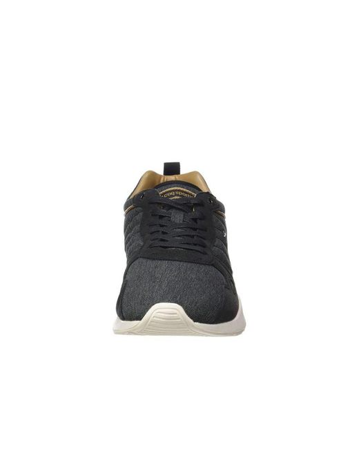 Le Coq Sportif Black Baskets Lcs R600 2 Tones Trainers for men