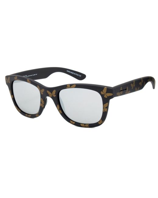 Italia Independent Black Sunglasses 50/20/140 Mm Acetate