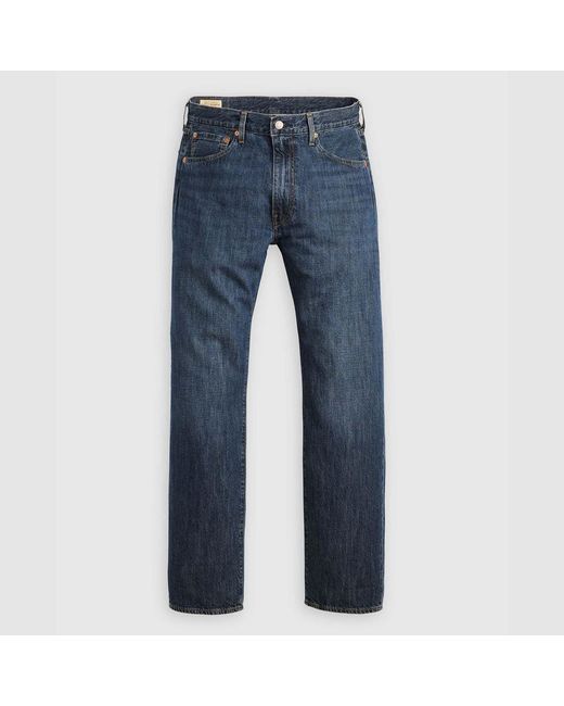 Levi's Blue 555 True Potential Straight Jeans for men