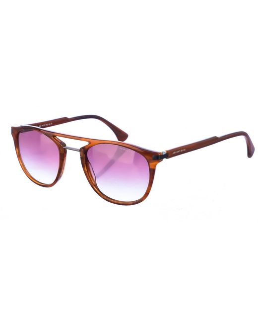 Armand Basi Red Oval Shape Sunglasses Ab12319