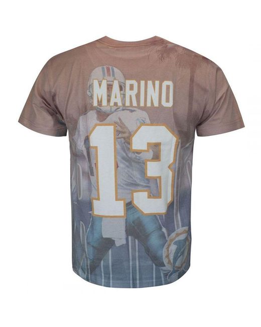 Mitchell & Ness Gray City Pride Dan Marino T-Shirt for men