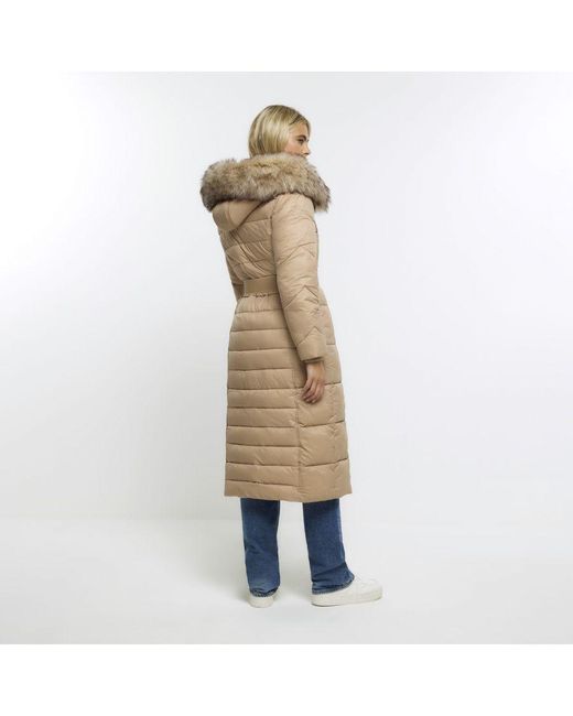 Womens parka coats shop river island