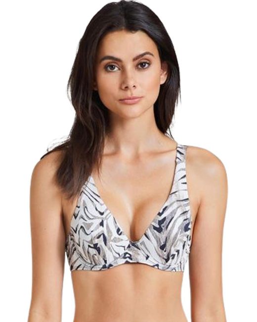 Aubade Blue Safari Sands Triangle Bra