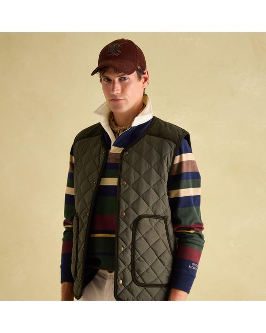 Joules Green Gibson Gilet for men
