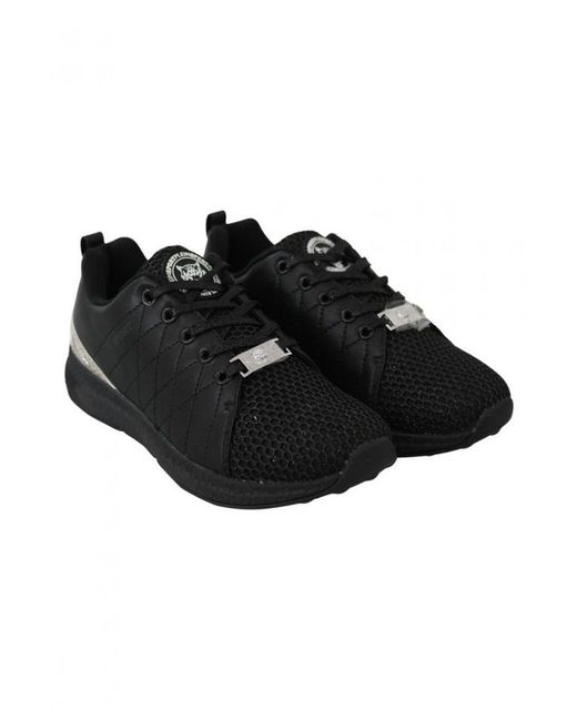 Philipp Plein Black Runner Gisella Sneakers Shoes
