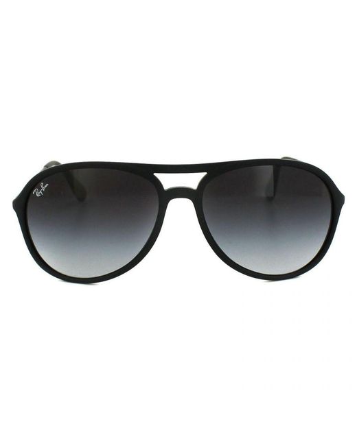 Ray-Ban Black Sunglasses Alex 4201 622/8G Rubber Gradient Metal