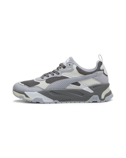 PUMA Gray Trinity Sneakers Trainers for men