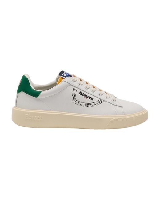 Blauer White Sportschuhe for men