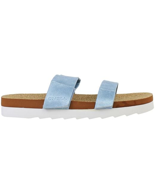 O'neill Sportswear Blue Cork Sliders