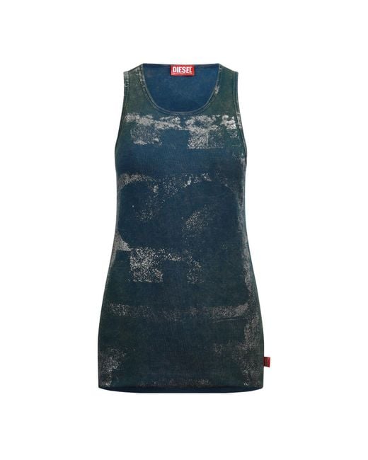 DIESEL Blue T Lifty R3 Vest for men
