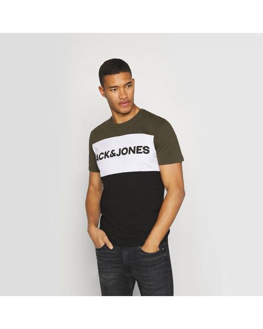 Jack & Jones Multicolor Logo Short Sleeve T-Shirt Multipack for men