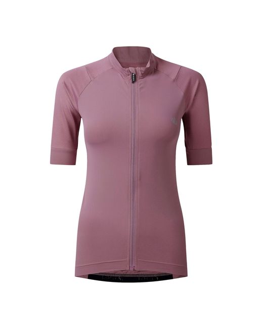 Dare 2b Purple Ladies Lightning Short-Sleeved Cycling Jacket (Dusky Orchid)