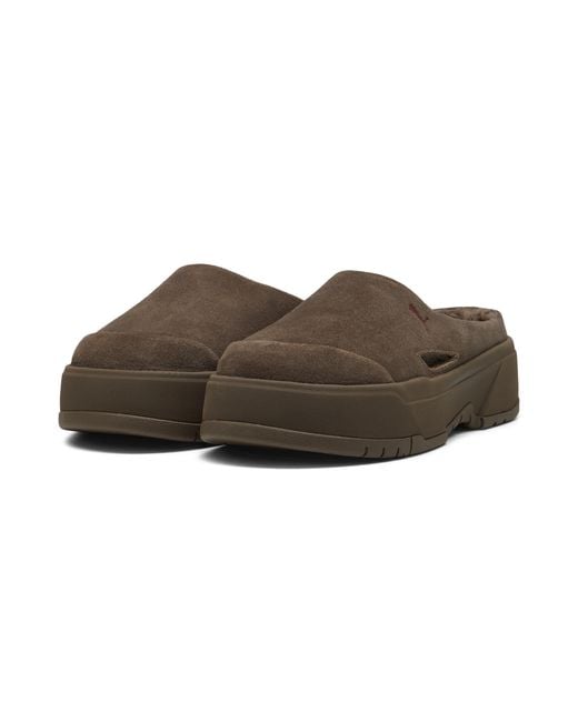 PUMA Brown Ca Frost Explorer Mules