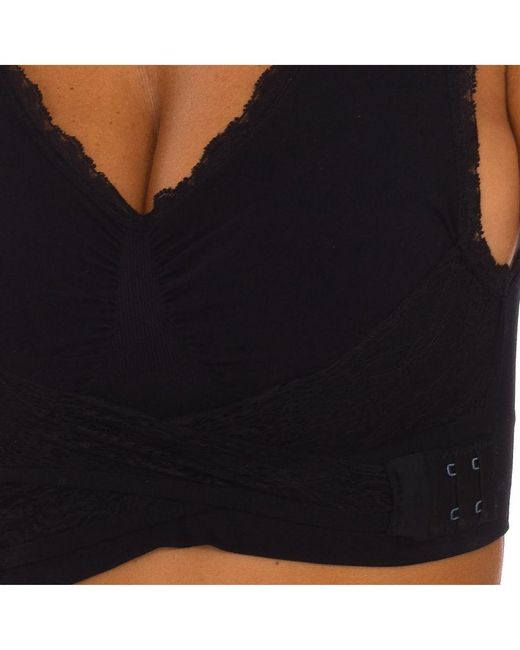 Intimidea Black Bodyeffect Padded Push-Up Bra 110974