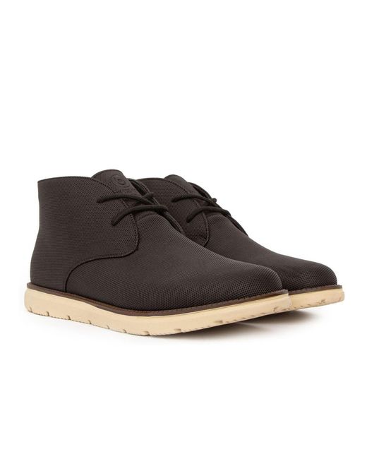 Duck and Cover Black Oakwood Boots for men