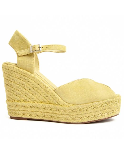 Montevita Yellow Heel Sandal Sparto2121