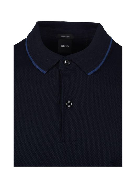 Boss Blue Hugo Boss H-Prout 59 Polo Shirt Dark for men