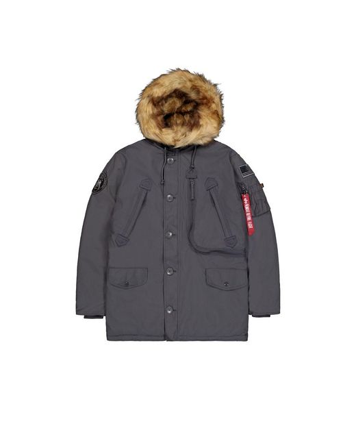 Alpha Industries Polar Winter Jacket in het Blue voor heren