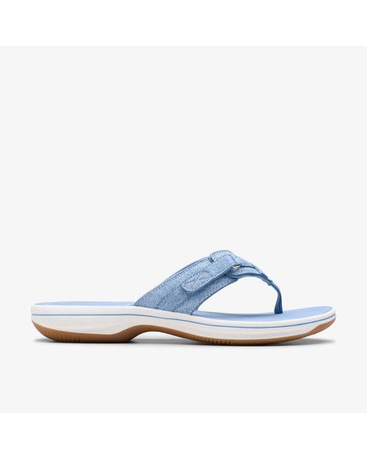 Clarks Blue Brinkley Sea Denim Int Sandals