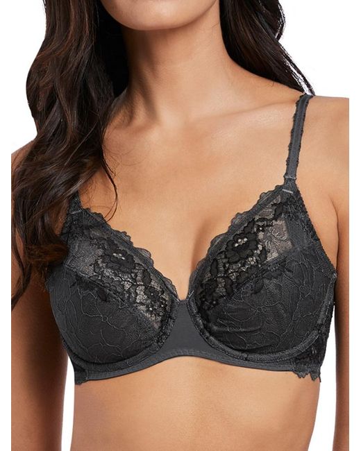 Wacoal Black Lace Perfection Underwire Bra