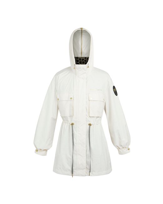 Regatta White Ladies Christian Lacroix Bernis Pearl Waterproof Jacket ()