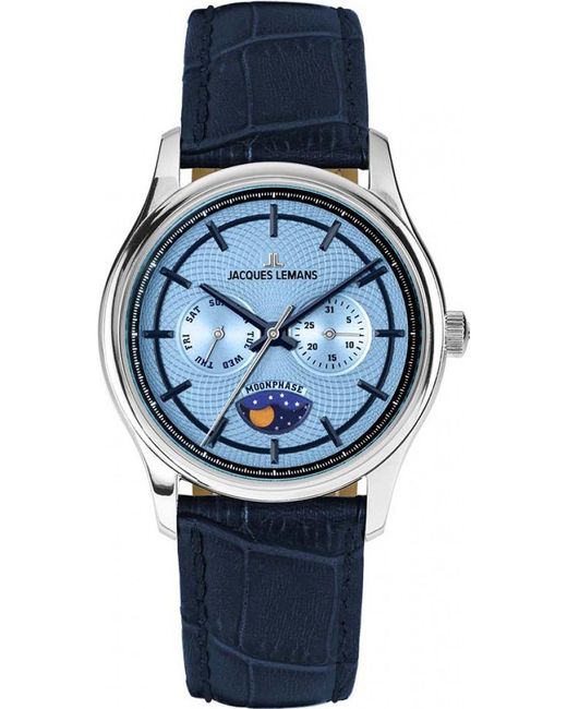 Jacques Lemans Blue 1-2213F Derby Watch for men