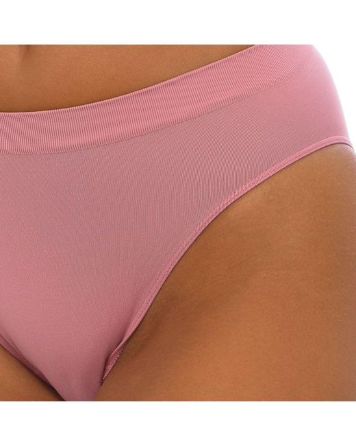 Intimidea Pink Invisible Effect Midi Slip Panties 310030