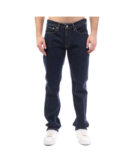 Levi's Blue 514 Slim Straight Jeans for men